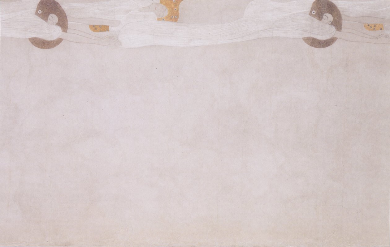 Die Schwebenden von Gustav Klimt