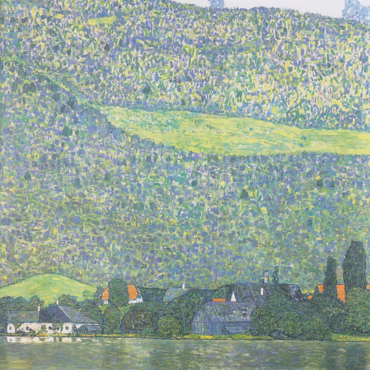 Litzlberg am Attersee von Gustav Klimt