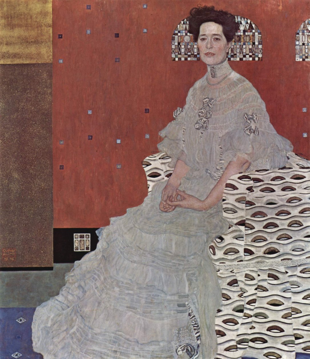 Porträt von Fritza Riedler von Gustav Klimt
