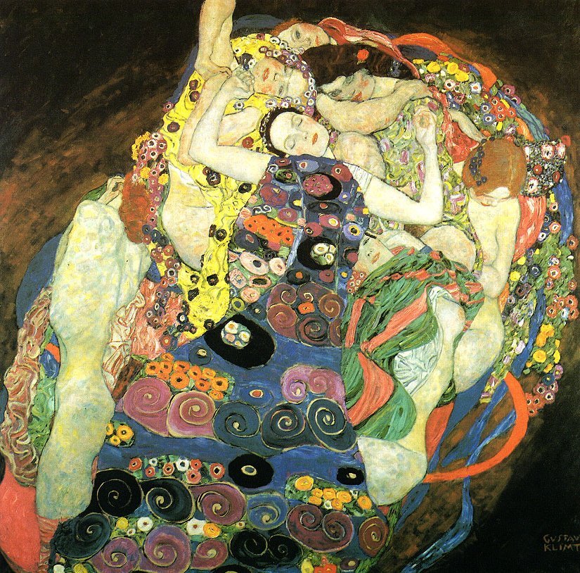 Die Jungfrauen von Gustav Klimt