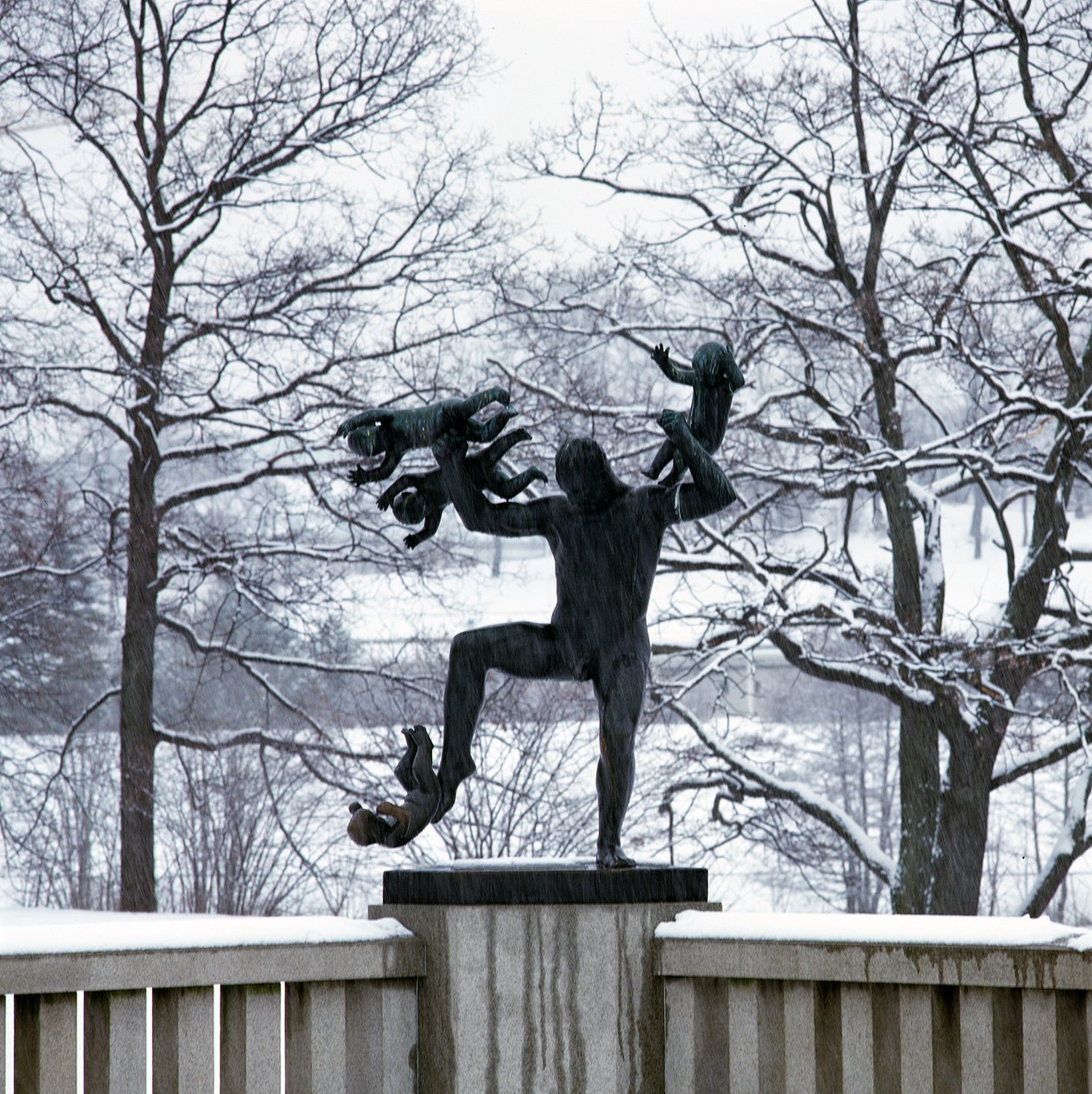 Frustration von Gustav Vigeland