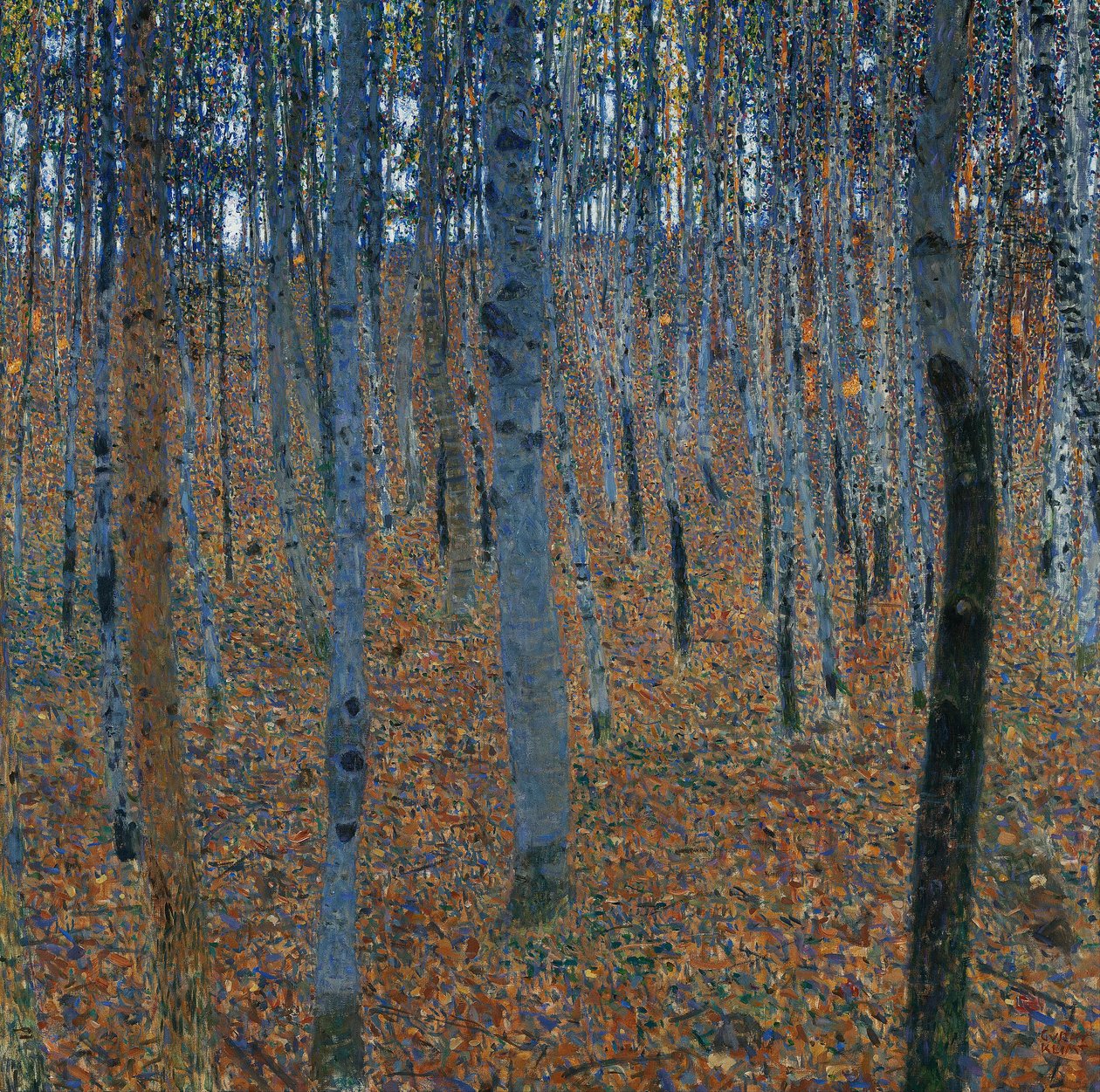 Buchenhain I, 1902 von Gustav Klimt