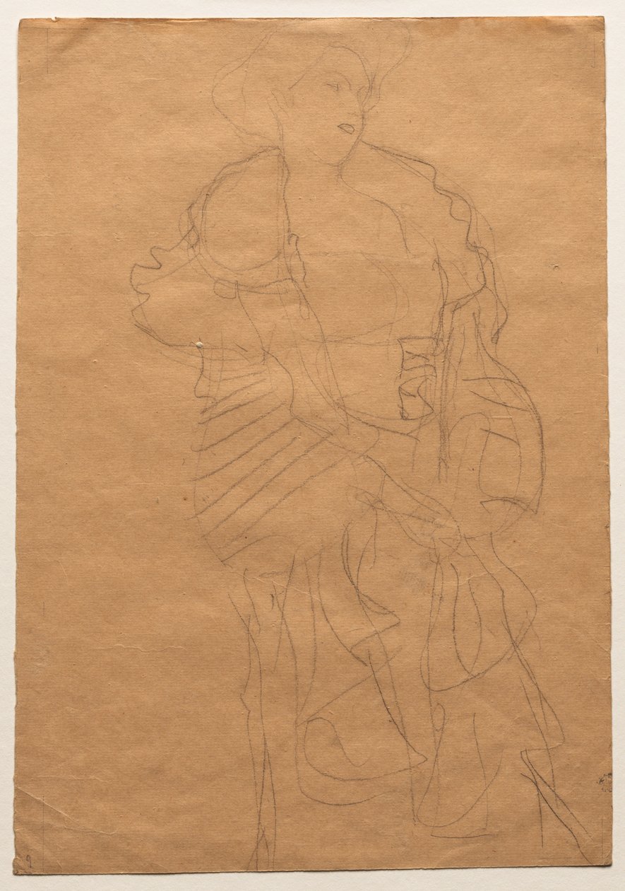 Hermine Gallia, um 1903 von Gustav Klimt