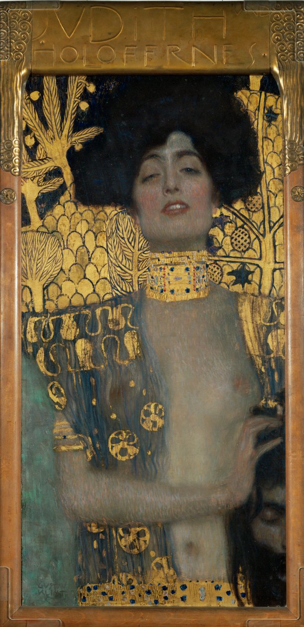 Judith mit dem Kopf des Holofernes von Gustav Klimt