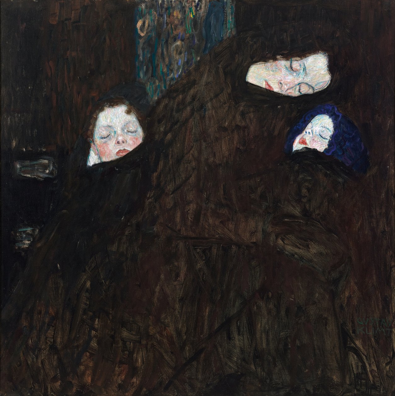 Mutter mit zwei Kindern von Gustav Klimt