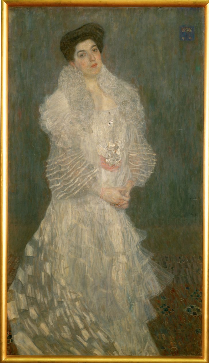 Frau Hermine Gallia von Gustav Klimt