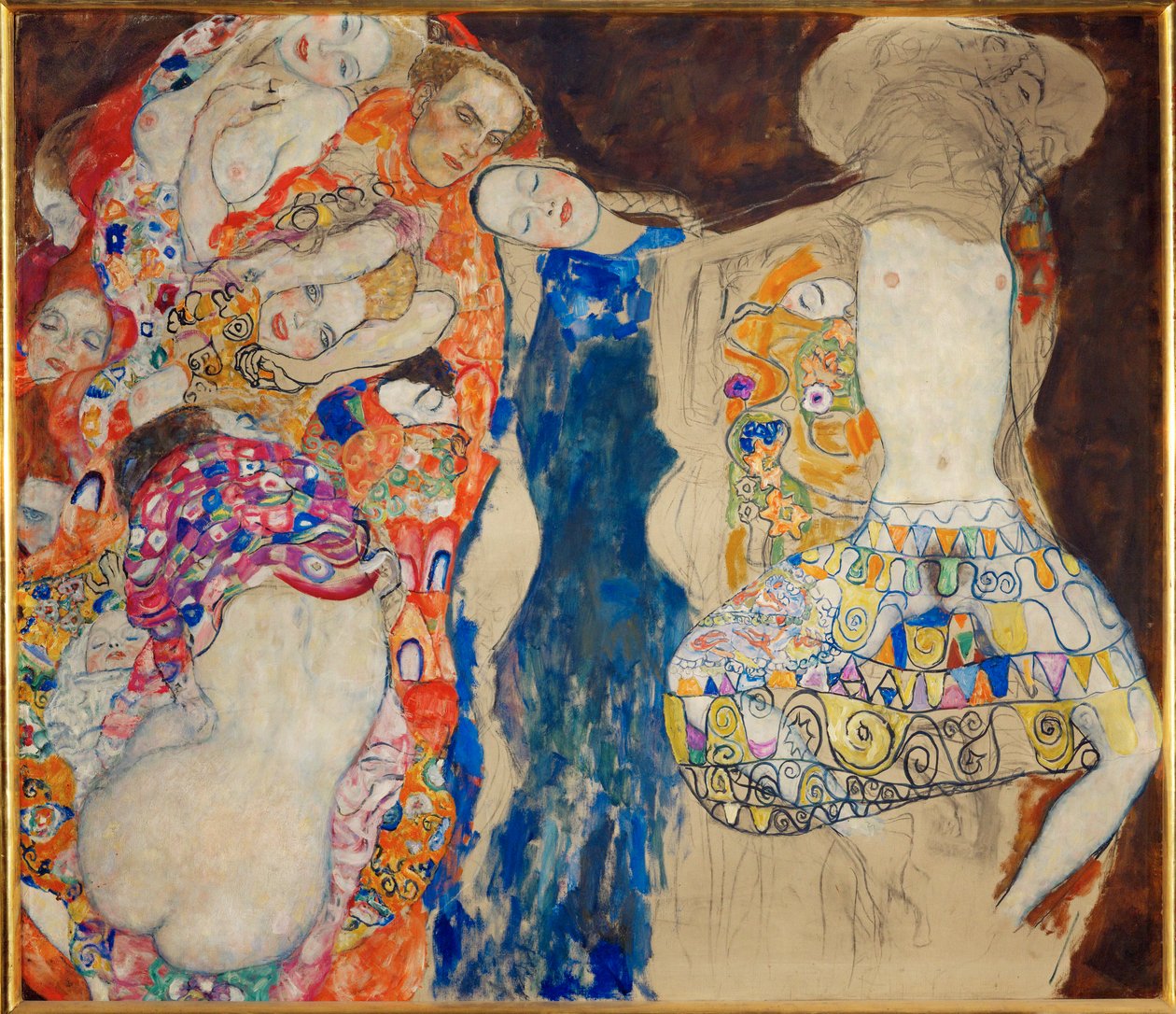 Die Braut von Gustav Klimt