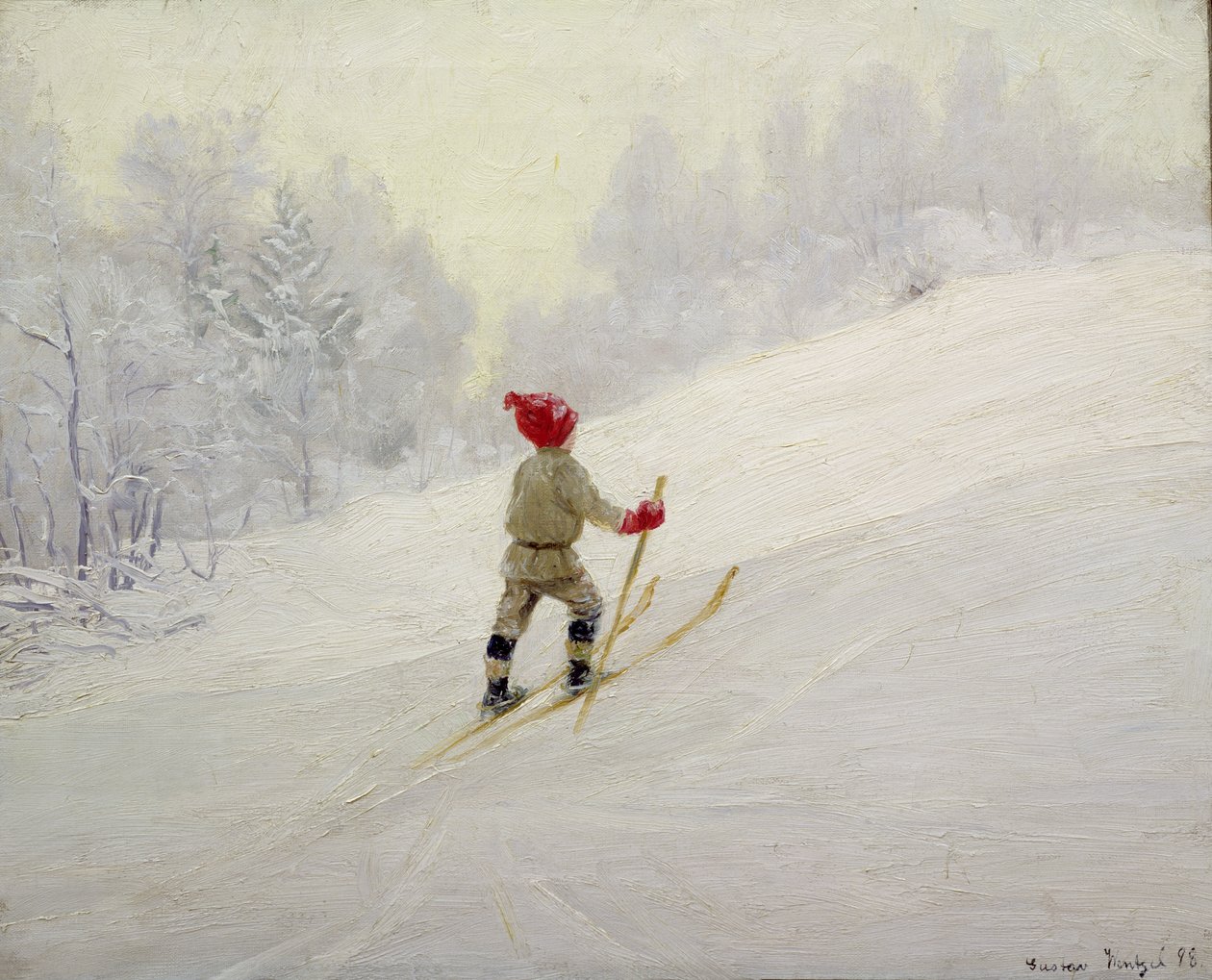 Skitraining von Gustav Wentzel