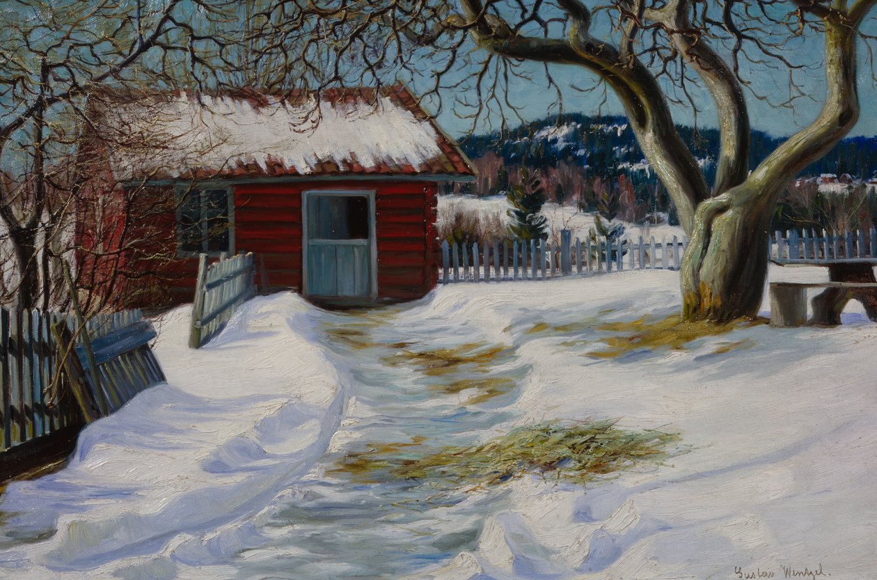 Frühlingsankunft von Gustav Wentzel