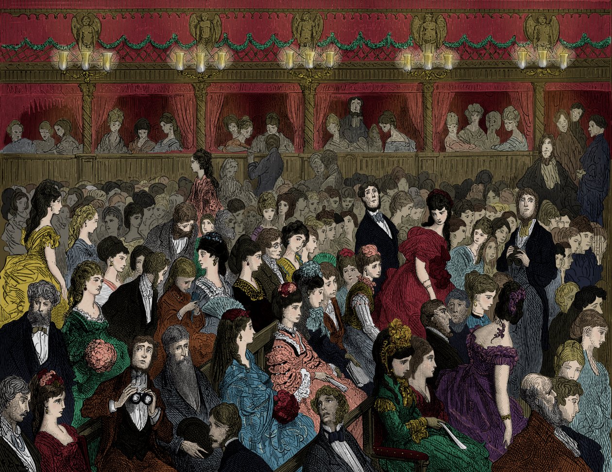 Covent Garden Opernhaus von Gustave Dore
