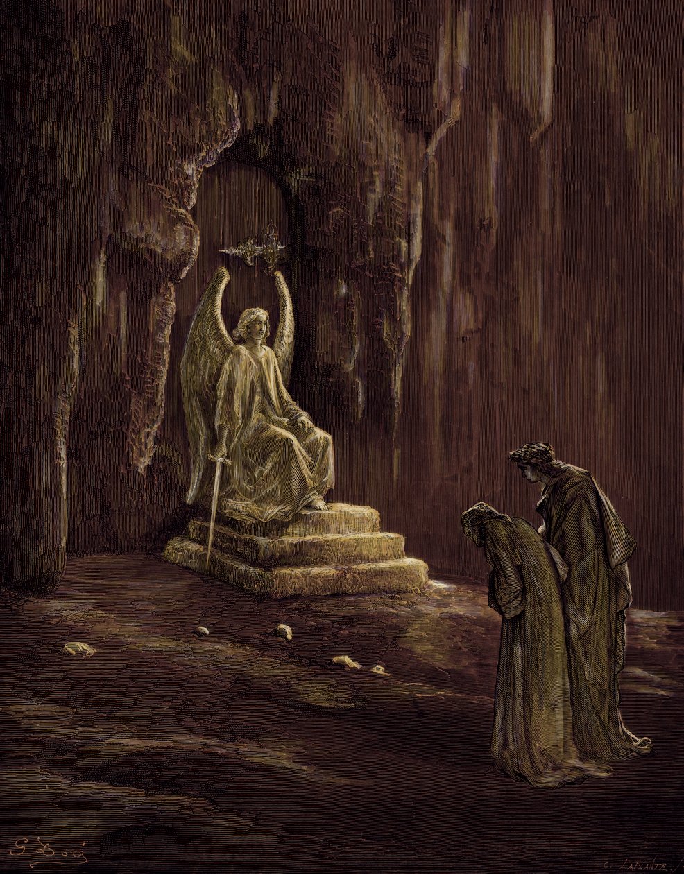 Dantes Fegefeuer von Gustave Dore