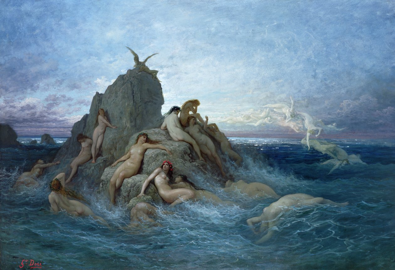 Die Okeaniden von Gustave Dore