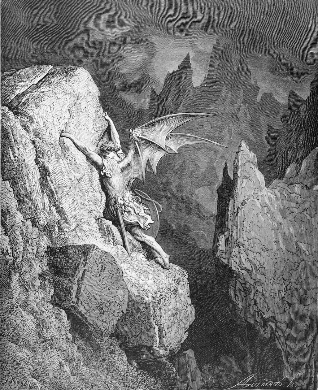 Satans Flug durch das Chaos, aus 