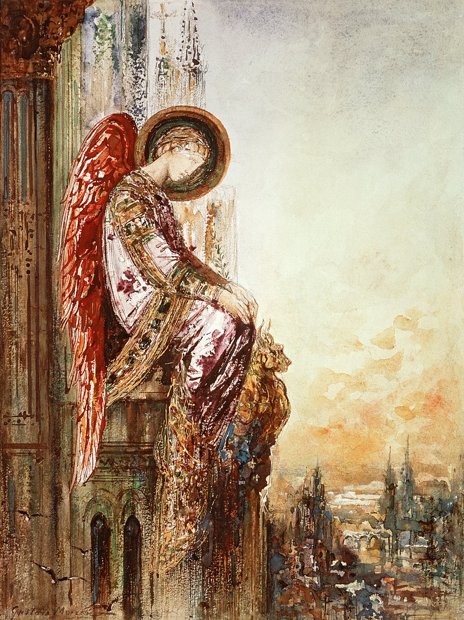 Reisender Engel von Gustave Moreau