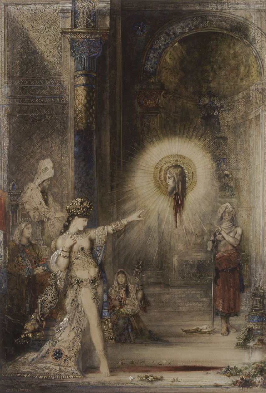 Die Erscheinung von Gustave Moreau