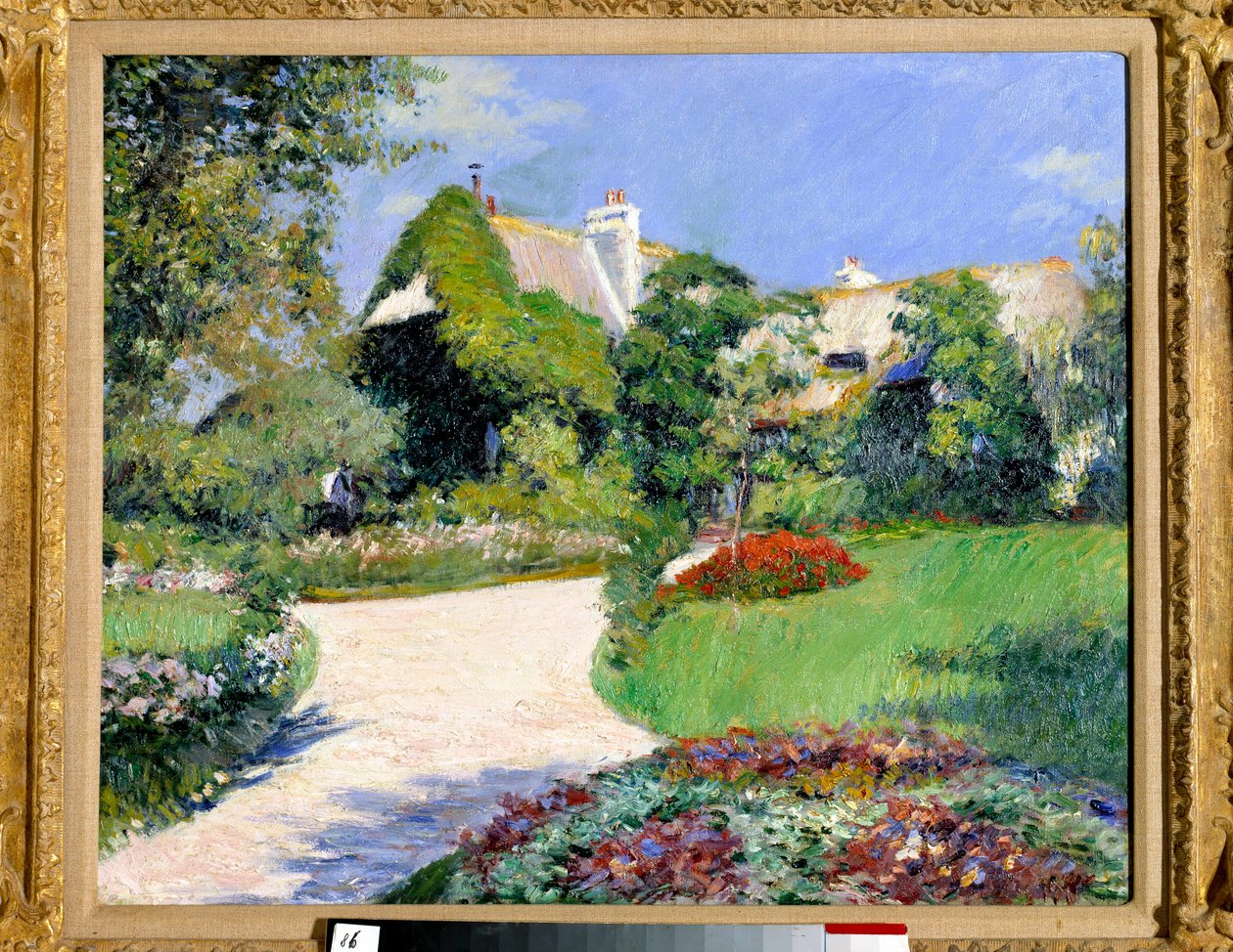 Das Bauernhaus, Trouville von Gustave Caillebotte