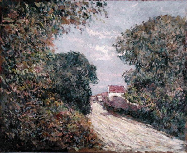 Weg am Rand von Gustave Caillebotte