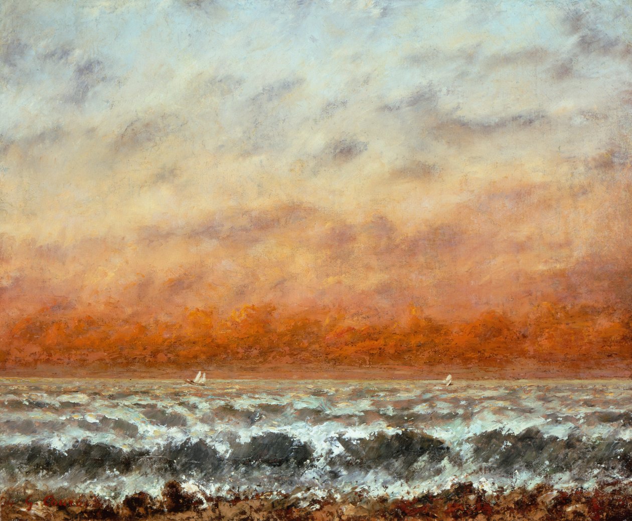 Marine von Gustave Courbet
