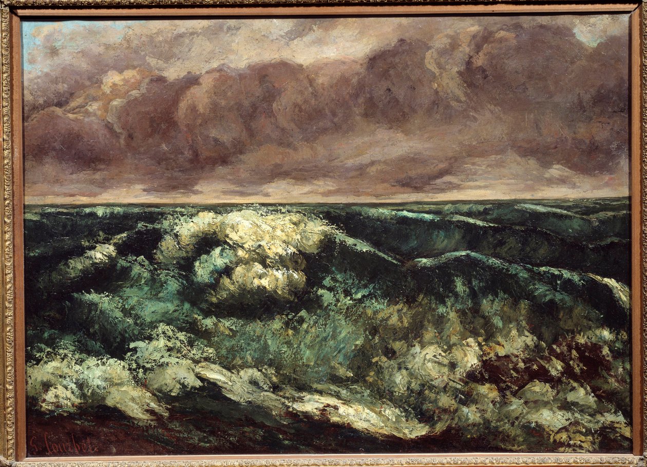 Die Welle von Gustave Courbet
