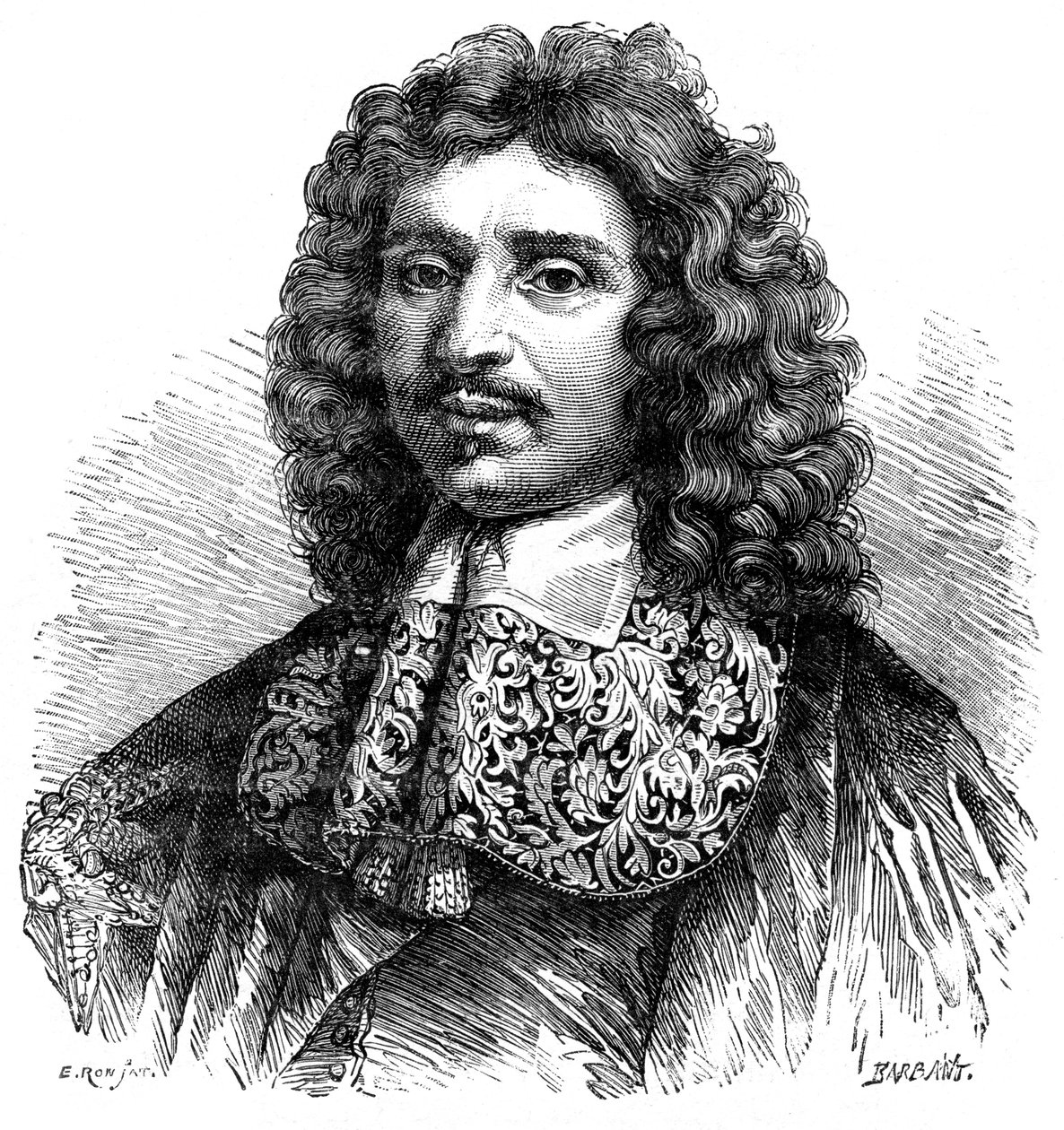 Jean-Baptiste Colbert, französischer Finanzminister, 1898 von Gustave Demoulin