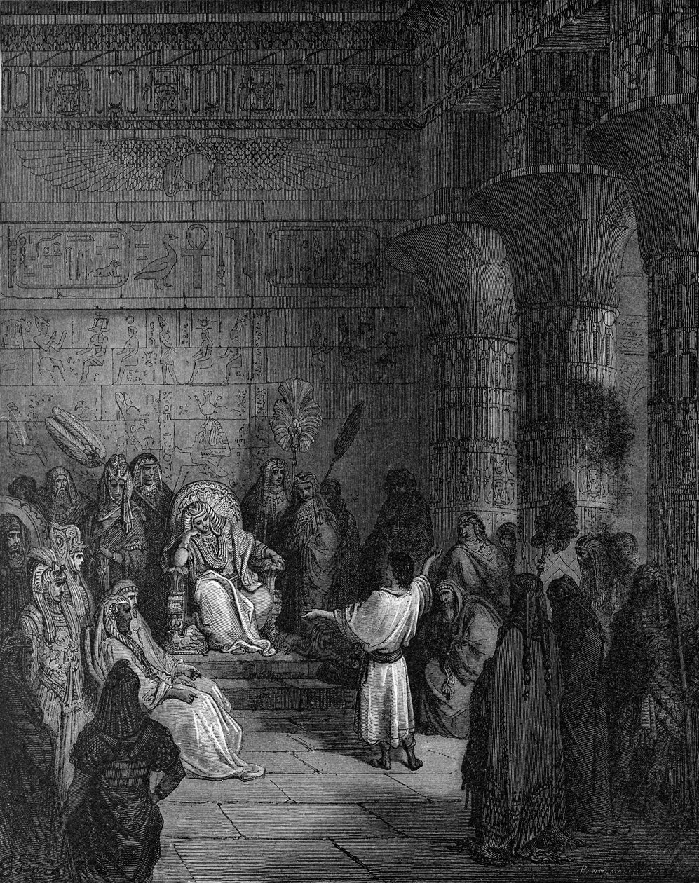 Joseph deutet den Traum des Pharao von Gustave Dore