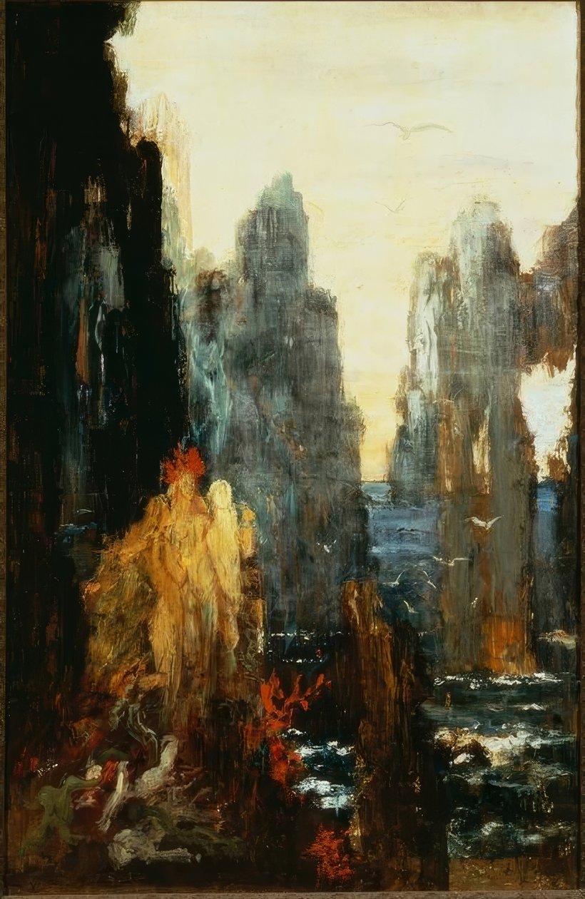 Die Sirenen von Gustave Moreau