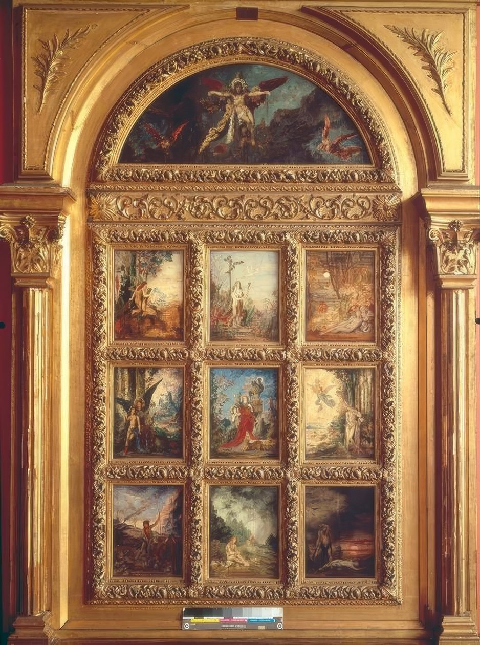 Leben der Menschheit von Gustave Moreau