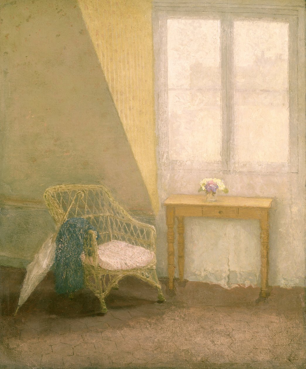 Eine Ecke des Künstlerzimmers, Paris, c.1907-09 von Gwen John