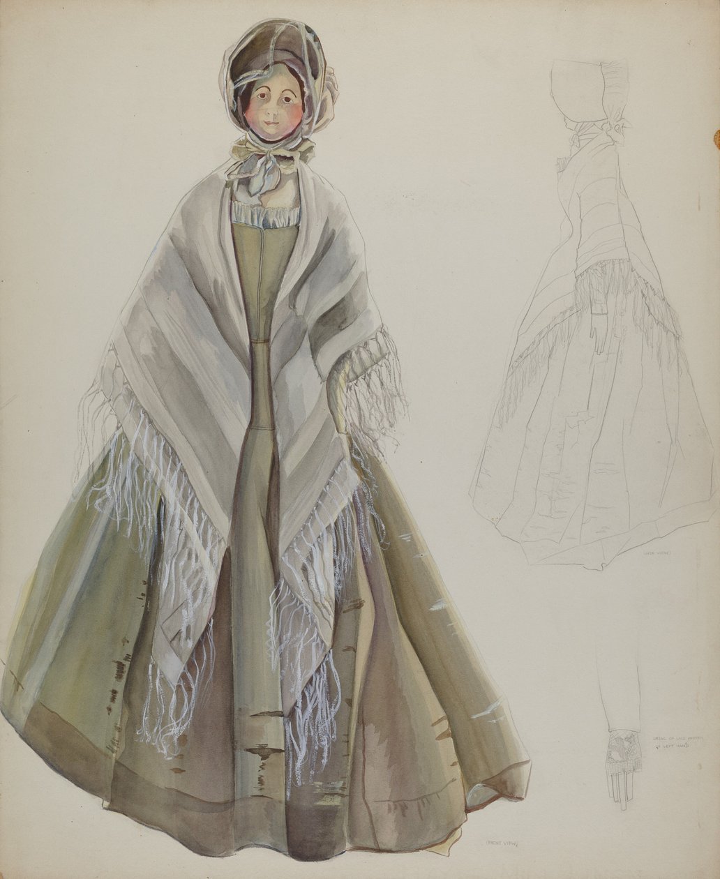 Quäkerpuppe, 1935-1942 von Gwyneth King