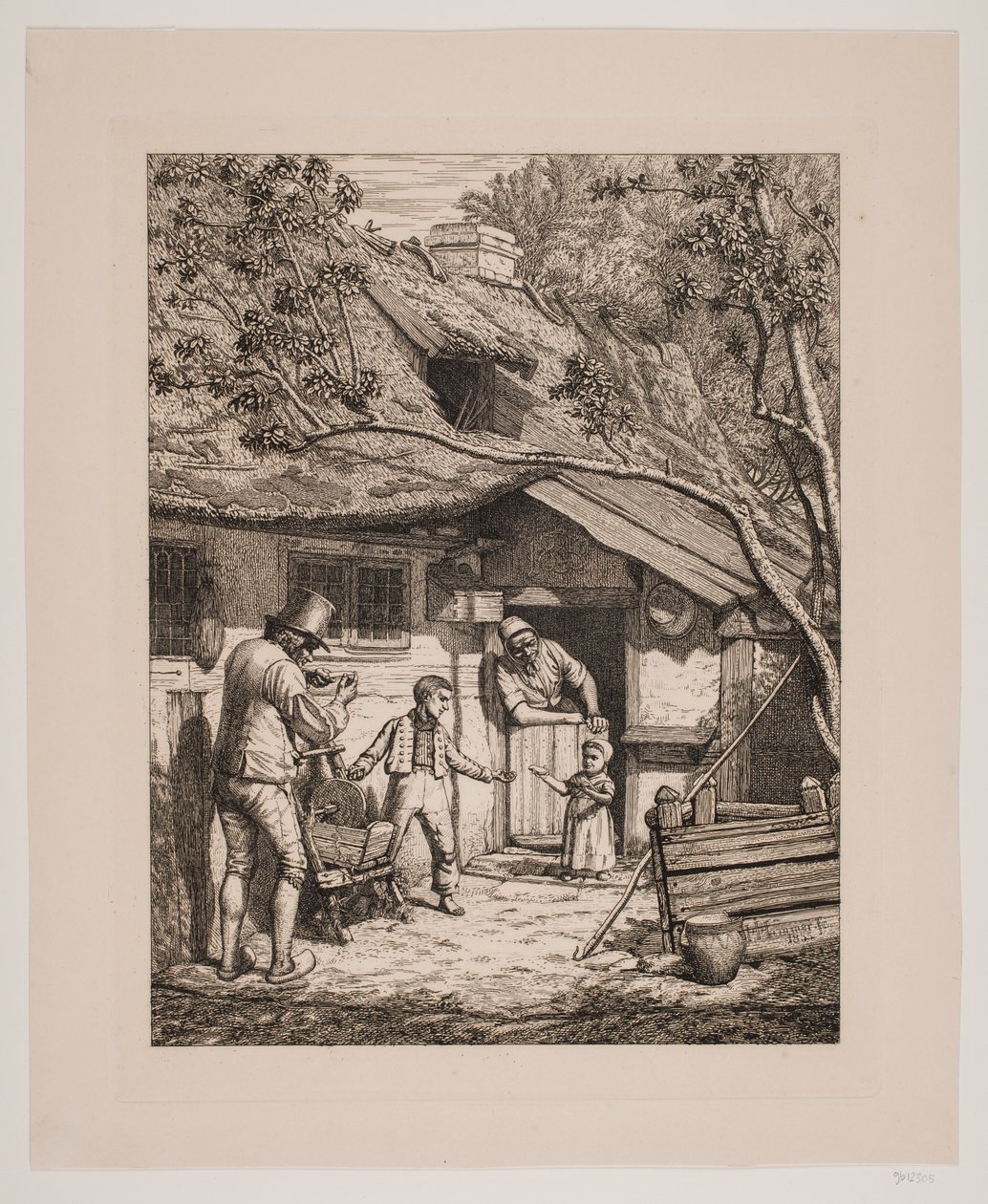 Die Bauernfamilie von H.J. Hammer