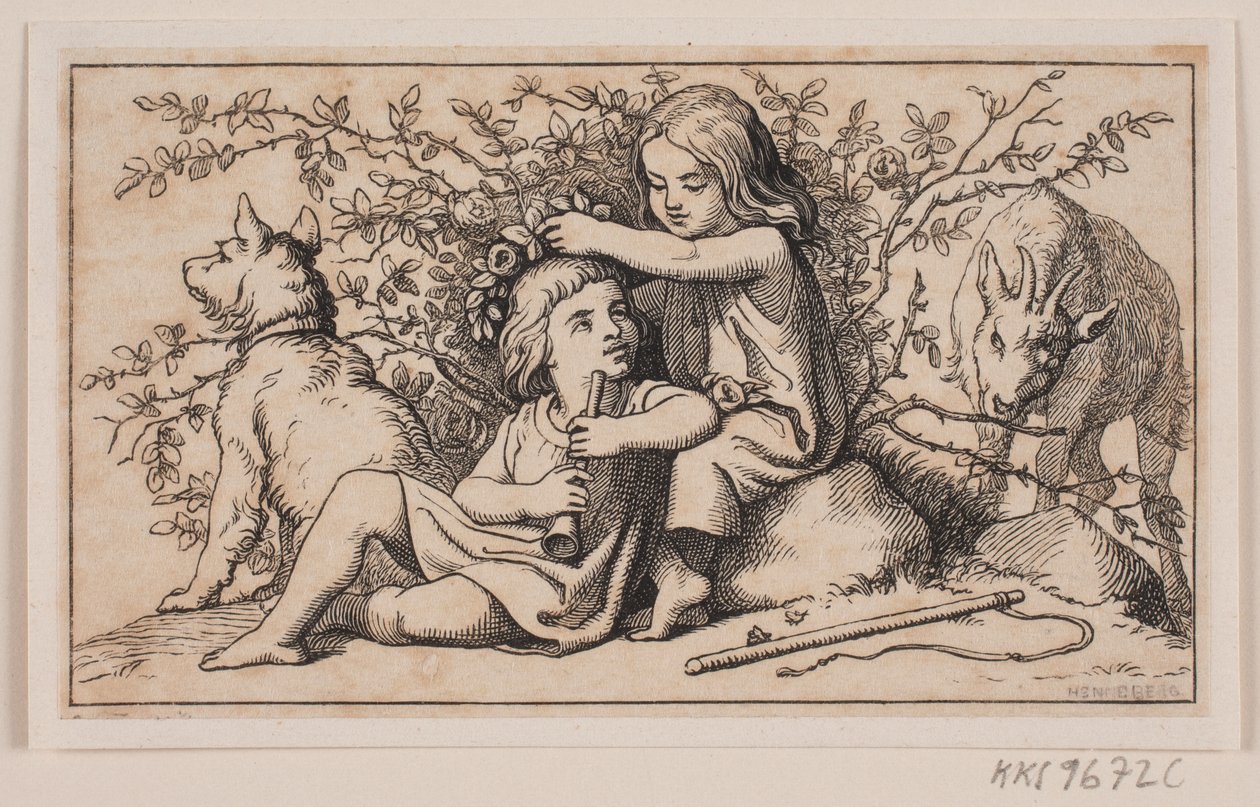 Juni. Monatsbild von H. C. Henneberg