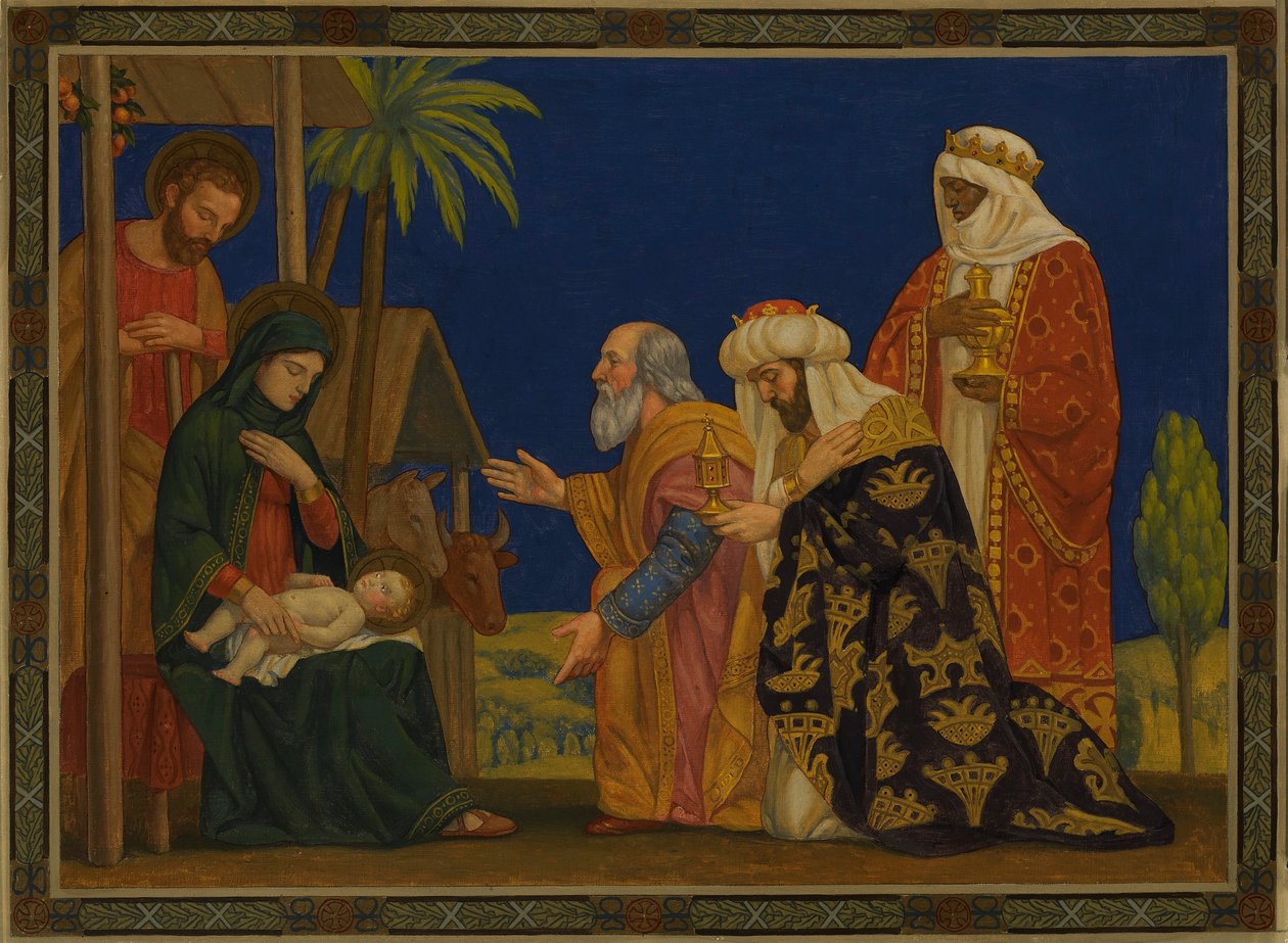 Die Heiligen Drei Könige von H. Siddons Mowbray