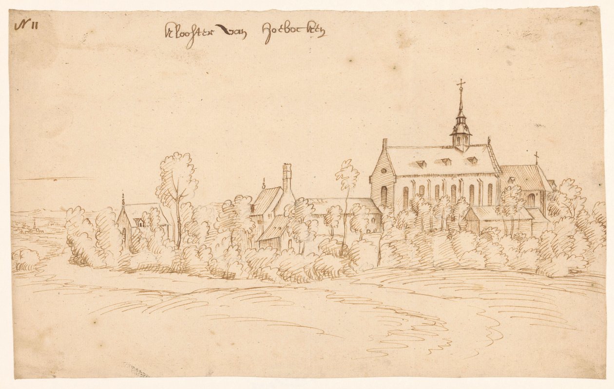 Das Kloster von Hoboken von H. van Wel (attributed to)