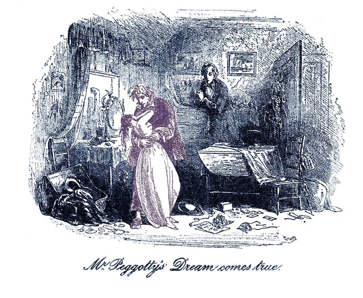 David Copperfield von Hablot Knight Browne