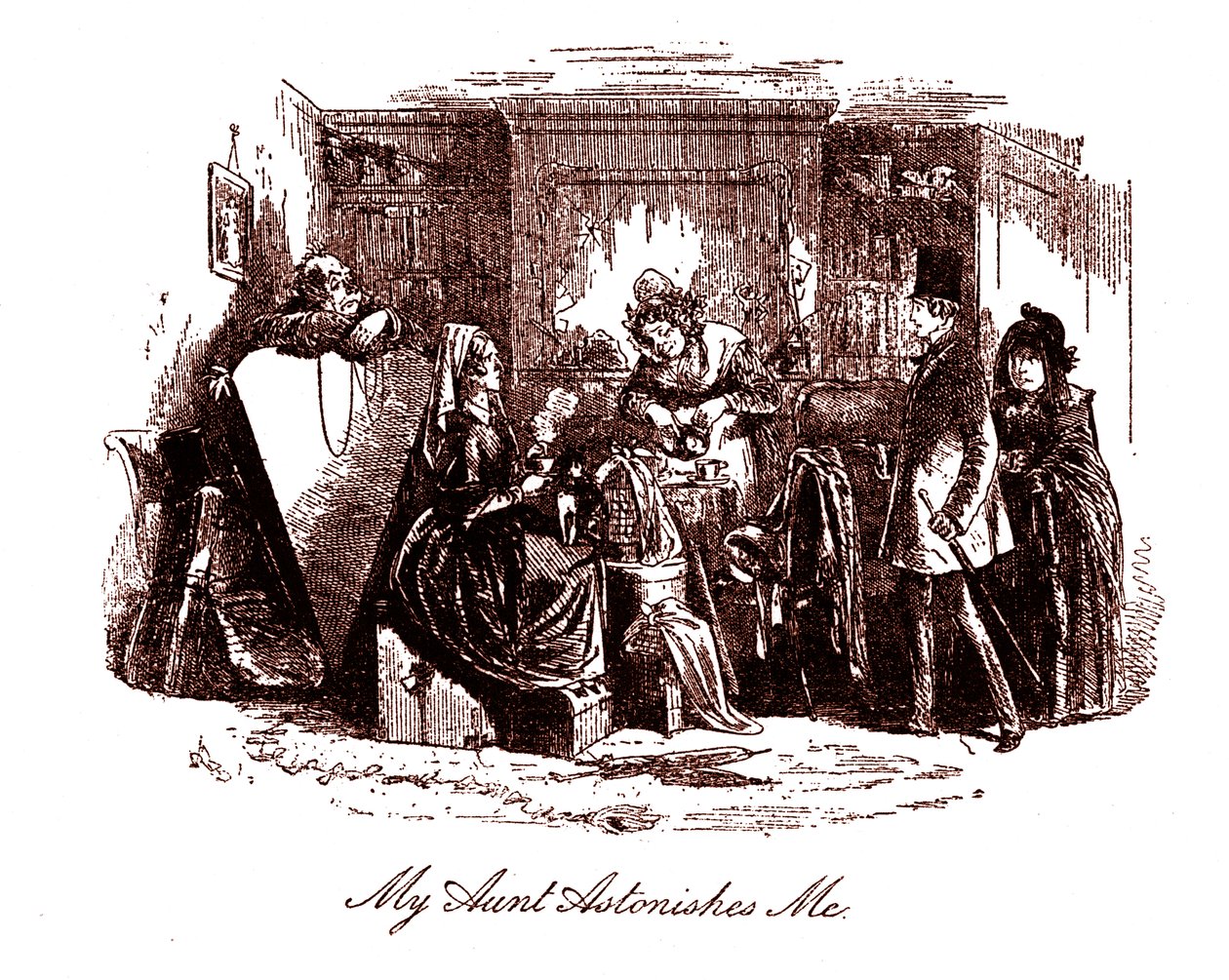 David Copperfield von Hablot Knight Browne