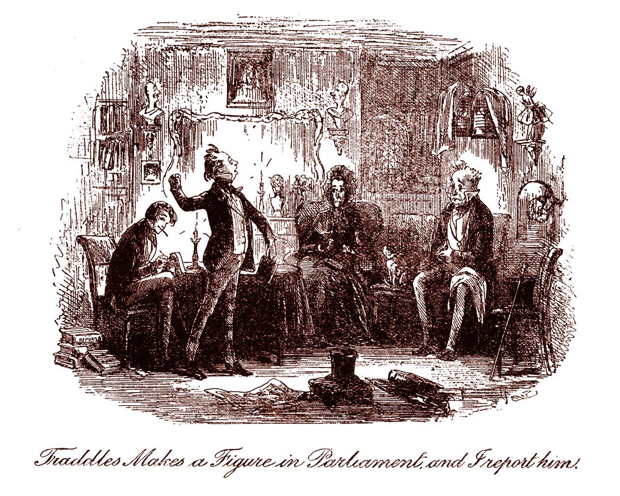 David Copperfield von Hablot Knight Browne