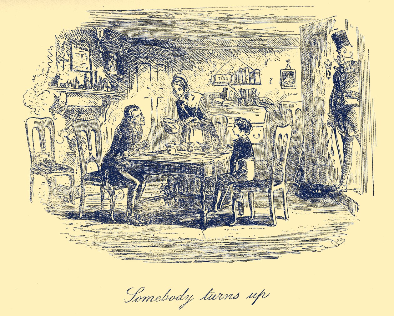 David Copperfield von Hablot Knight Browne