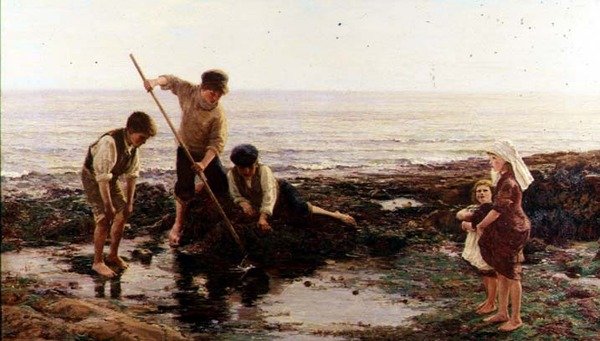 Krabbenfischen von Hamilton Macallum