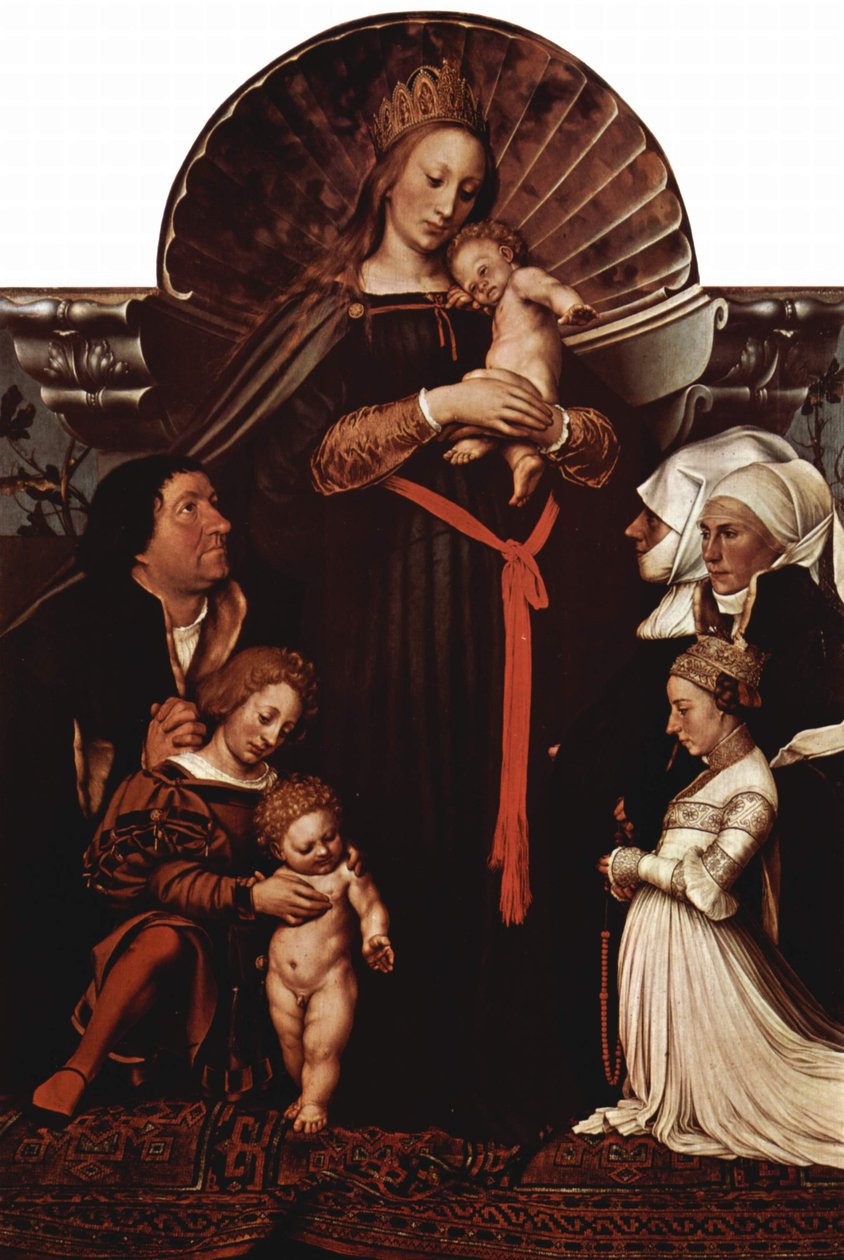 Madonna des Basler Bürgermeisters Jakob Meyer (Darmstädter Madonna) von Hans Holbein