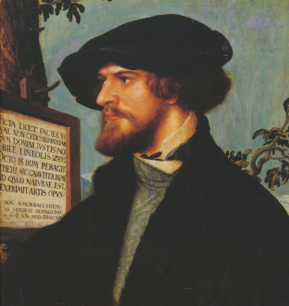 Porträt von Bonifacius Amerbach von Hans Holbein