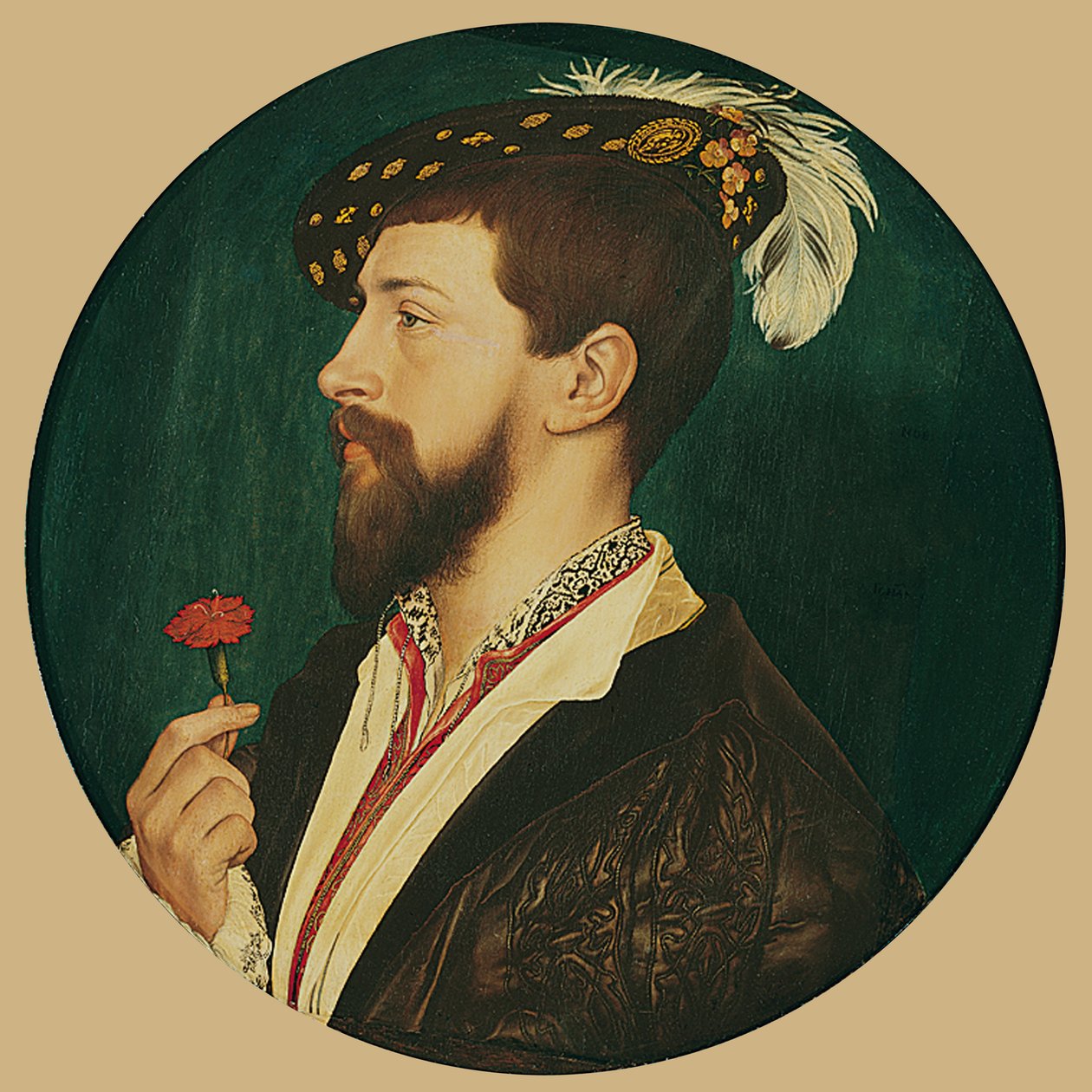 Porträt von Simon George aus Cornwall von Hans Holbein der Jüngere