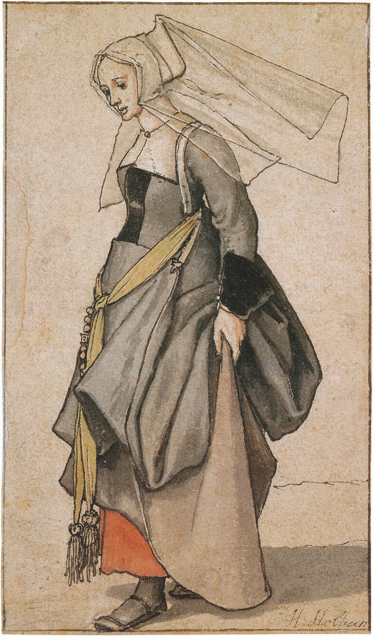 Junge Engländerin von Hans Holbein der Jüngere