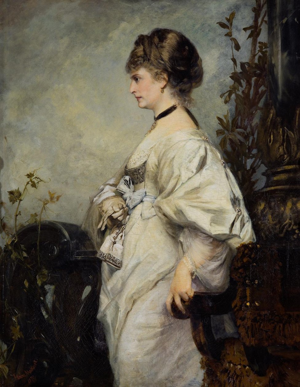 Porträt Magdalena Plach von Hans Makart