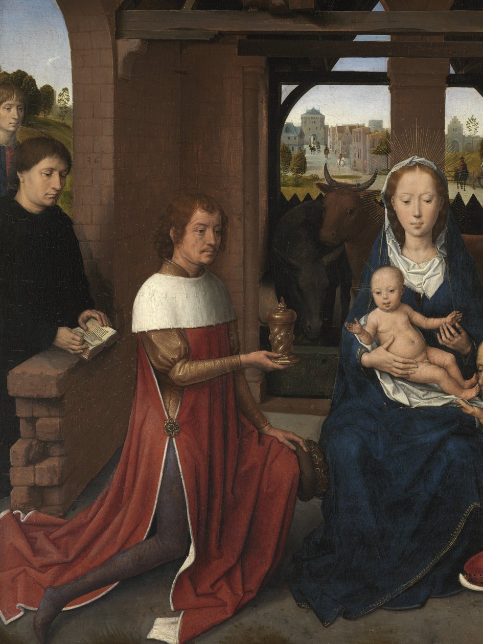 Triptychon von Jan Floreins von Hans Memling