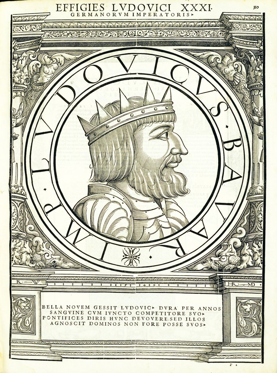 Ludouicus IV, Illustration aus 