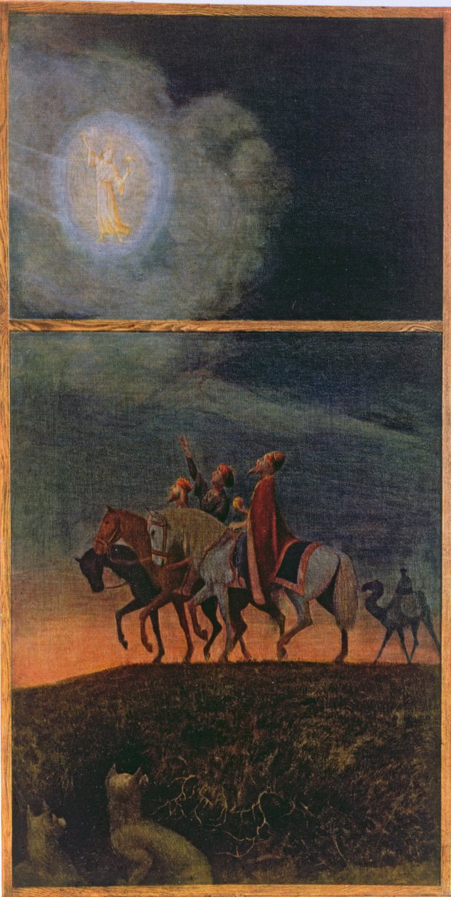 Die drei Weisen, Illustration aus 