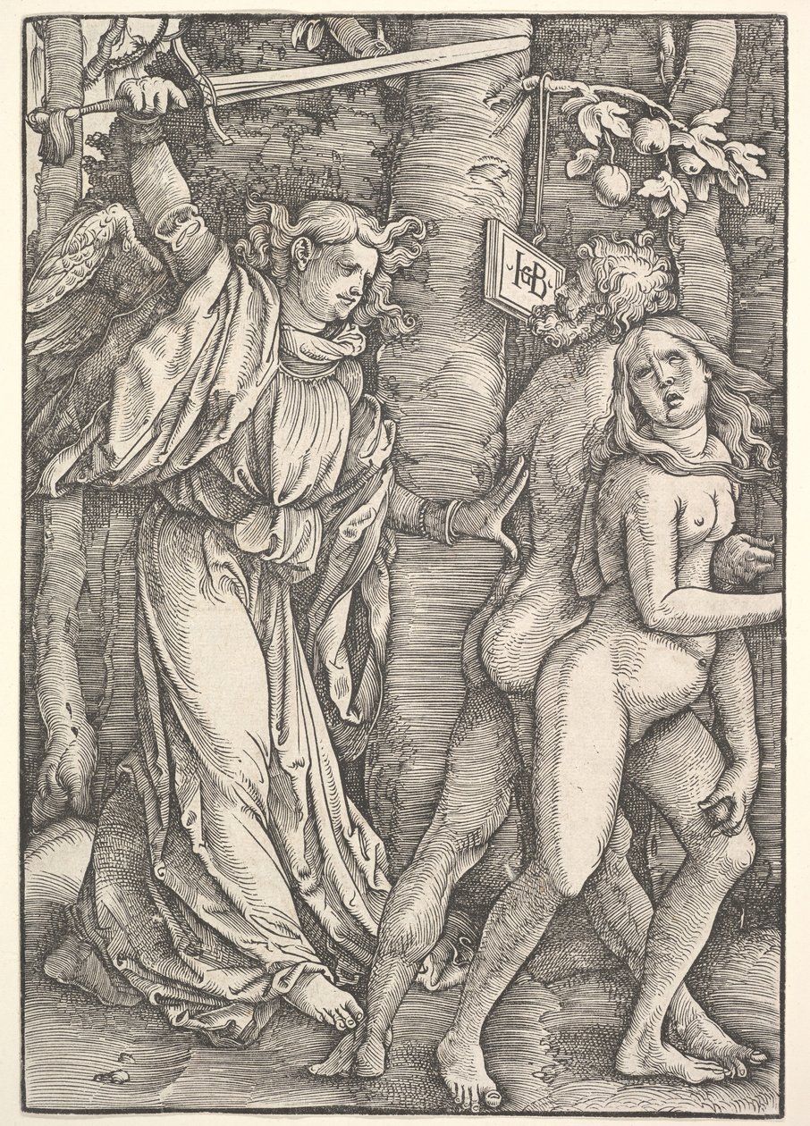 Vertreibung aus dem Paradies, 1514 von Hans Baldung