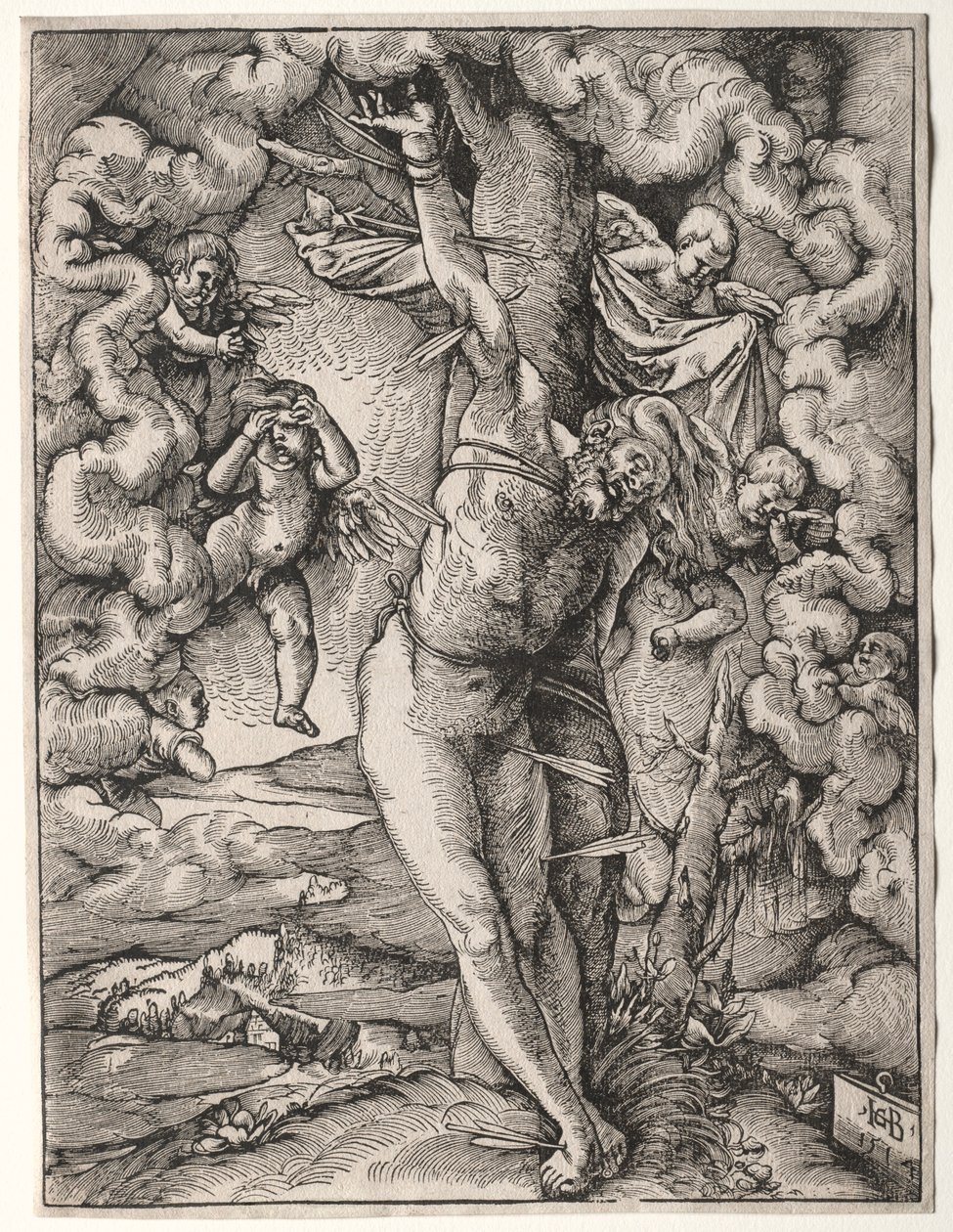 Der große St. Sebastian, 1514 von Hans Baldung