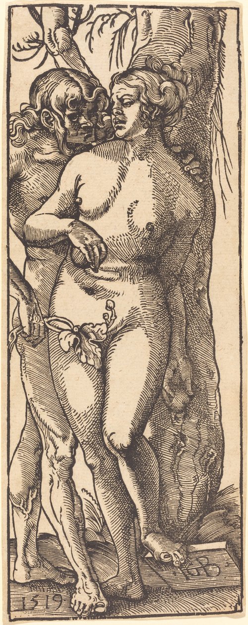 Adam und Eva von Hans Baldung Grien