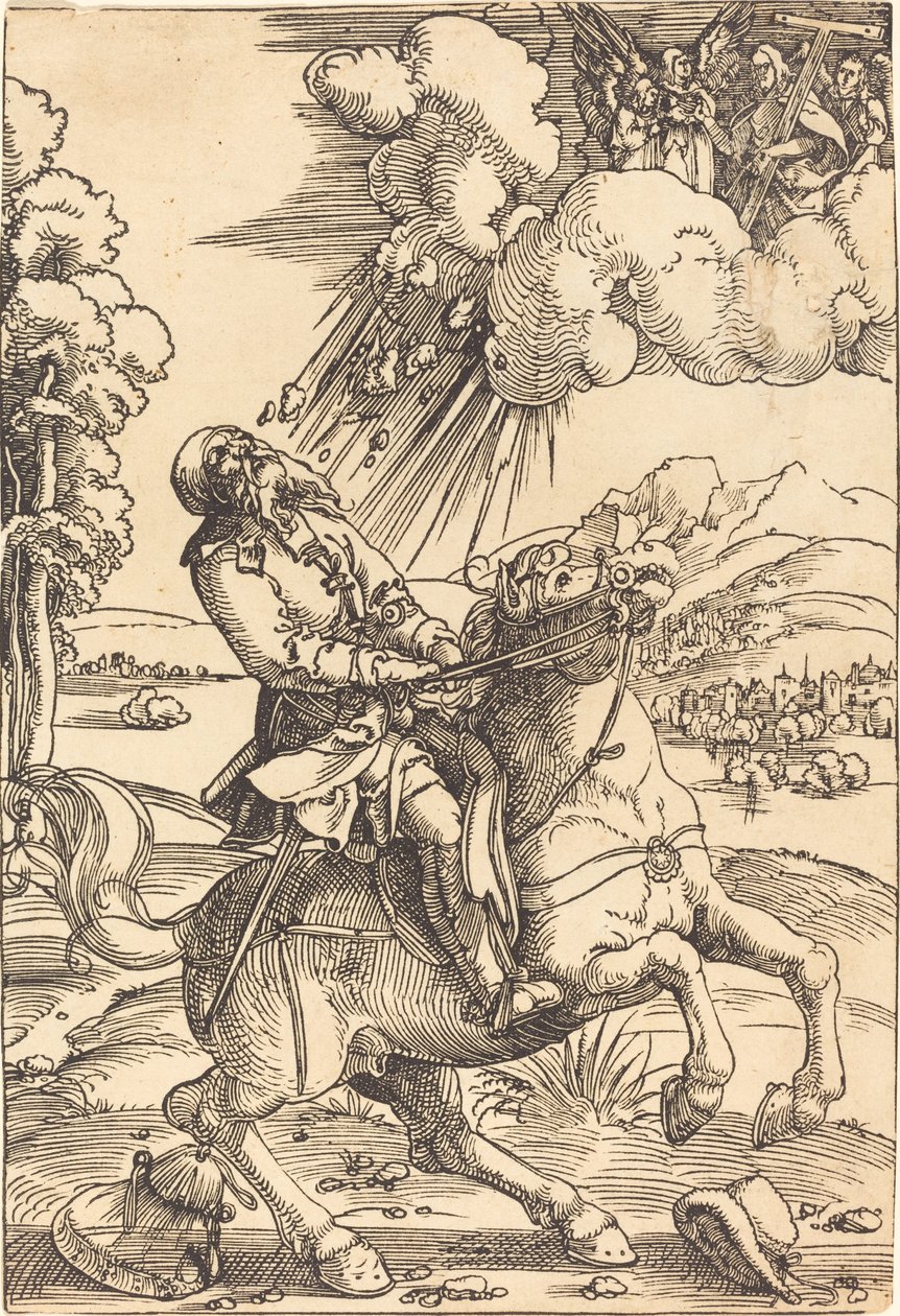 Die Bekehrung des Heiligen Paulus von Hans Baldung Grien